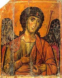 San Miguel Arcángel Icono bizantino del s. XIII del Monasterio de Santa Catarina, Monte Sinaí
